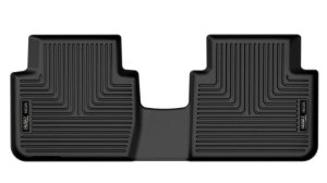 Kia Forte Floor Mats - Rear - Husky Liners - X-act Contour - Black - `19-`23